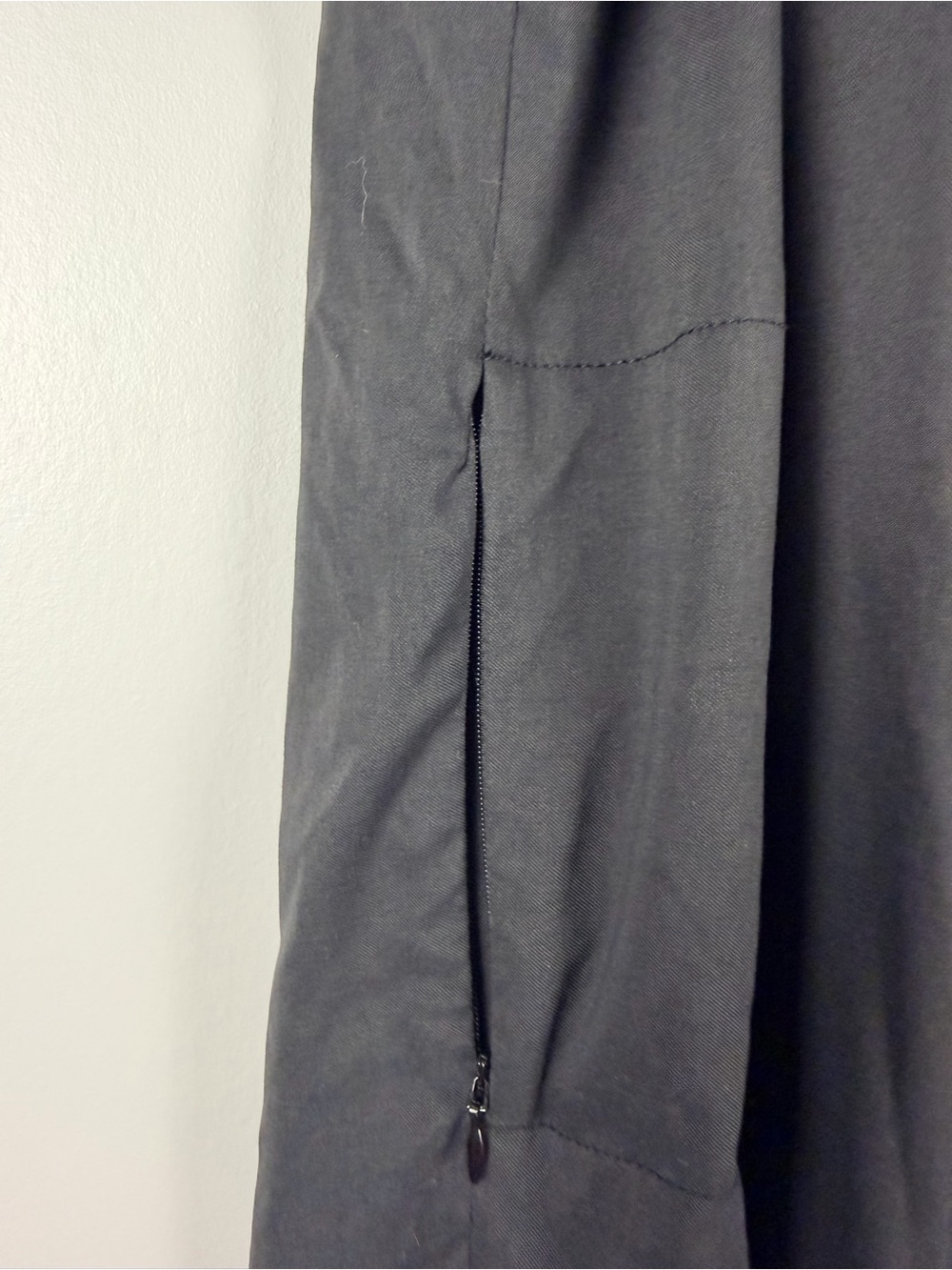 Prana outdoors hiking pants dark grey black size 12 - Picture 3 of 6